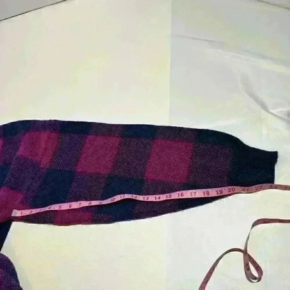 Vintage Brian MacNeil Sportswear Mens Checker Knit Crew Neck Sweater Size 2XL - Picture 6 of 9